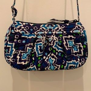 Vera Bradley Frannie Crossbody Bag “Ink Blue”